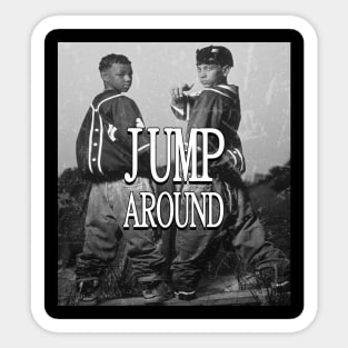 Jump around by Kris Kross 90s music collector Sticker